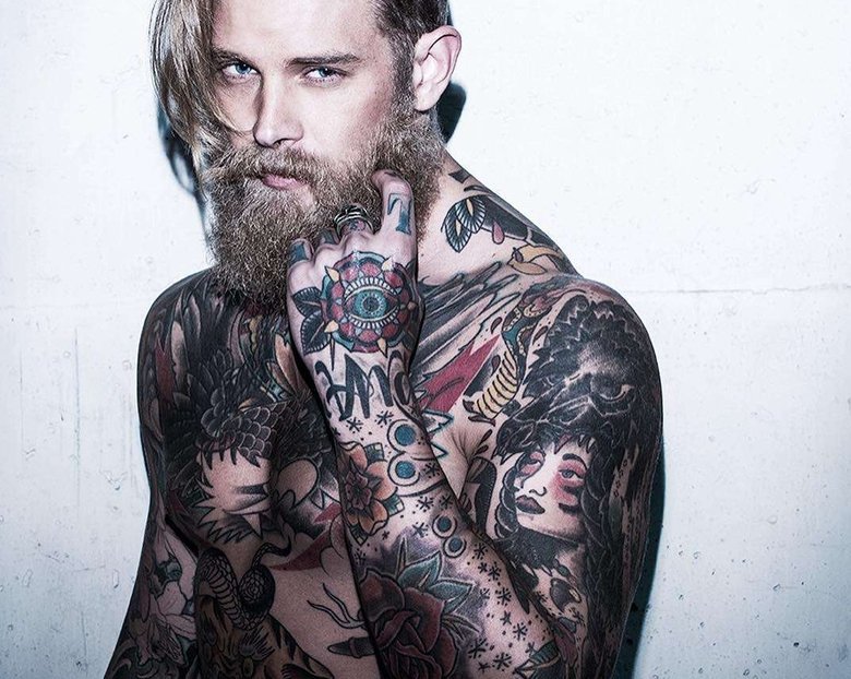 Брутальный американский парень Josh Mario John