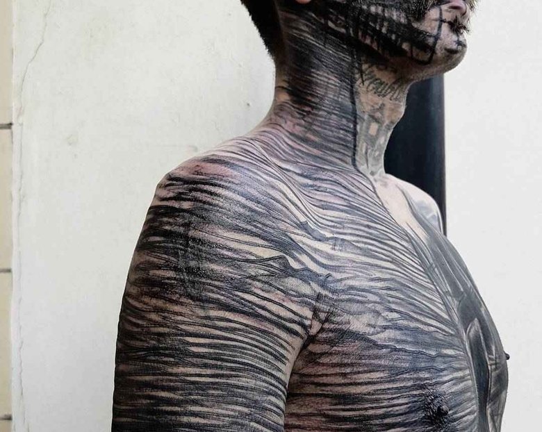Яростный Blackwork - Valerio Cancellier