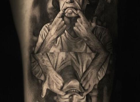 Мастер-класс Дениса Тидана на 18-ом Московском Фестивале Татуировки