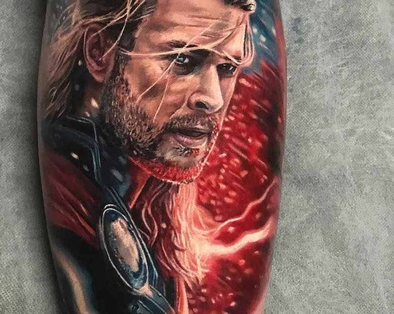 Тату мастер Damon Holleis